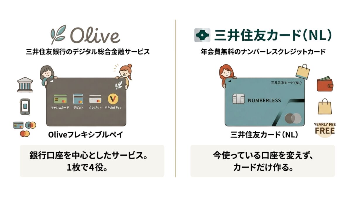 図解|Oliveと三井住友カード(NL)