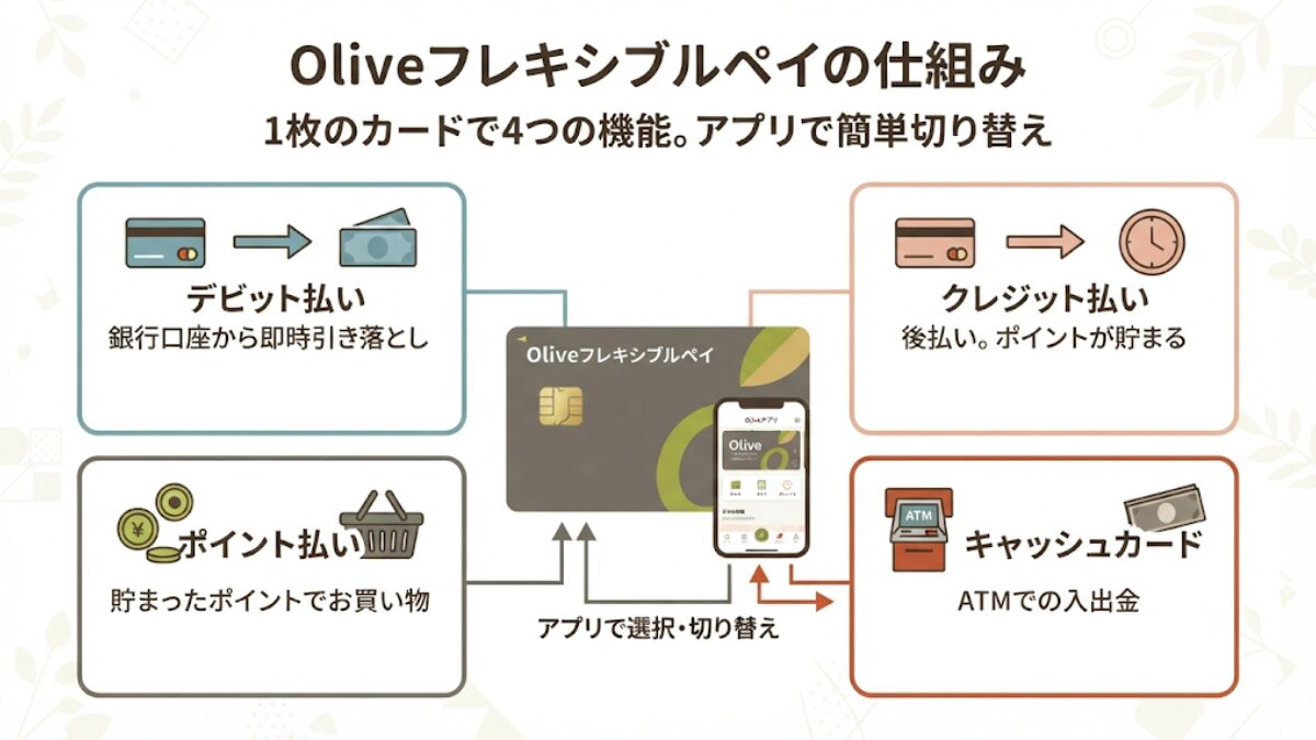 図解|Oliveフレキシブルペイ