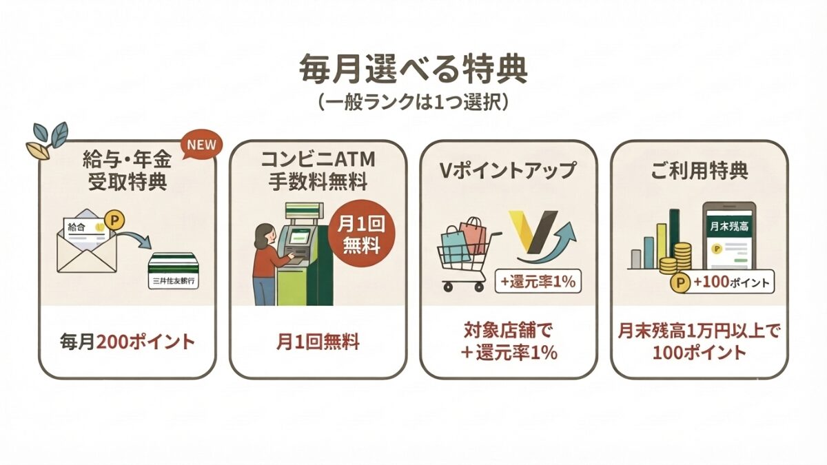 図解|Olive選べる特典